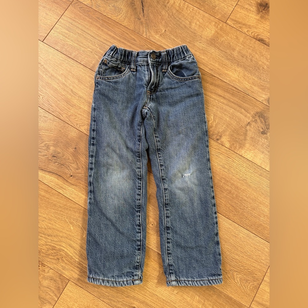 Gap fleece lined denim jeans, 5 years